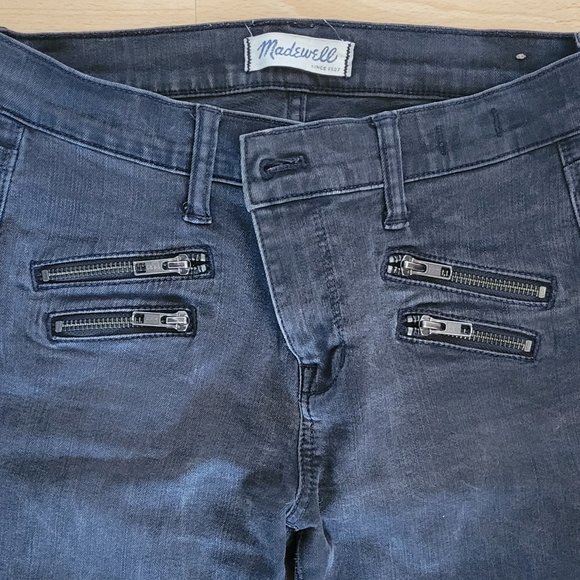 Madewell Midrise Moto Jeans - Picture 3 of 3